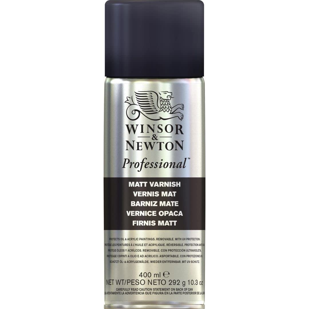 Winsor & Newton Artist Matt Varnish Fixative Aerosol Spray