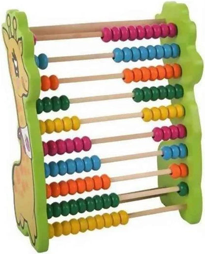 Wooden Animal Shape Educational Abacus for Kids