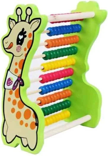 Wooden Animal Shape Educational Abacus for Kids