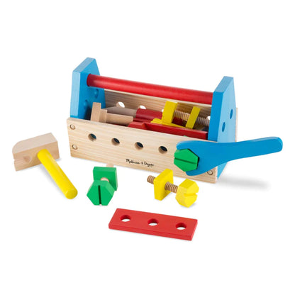 Wooden Educational Toolbox for Kids