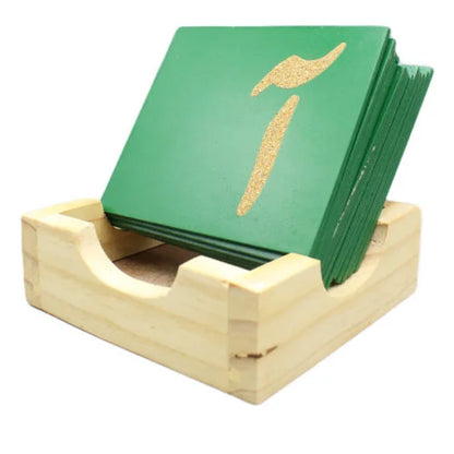 Wooden Montessori Urdu Sandpaper Letters