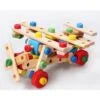 Wooden Multi-Functional Nut Combination Construction Set Toy