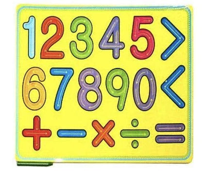 Wooden Numbers Writing Pad 123