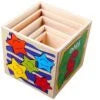 Wooden Wisdom Sorter Shape Blocks 5Pcs Set