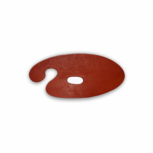 Wooden Colour Mixing Palette Oval Shape