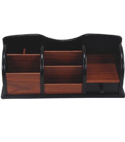 Wooden Desk Organizer Stationery Holder HX-1037