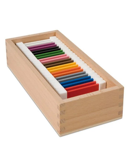 Wooden MONTESSORI COLOR TABLETS (2nd BOX) COLOR RECOGNITION AND SORTING TOY