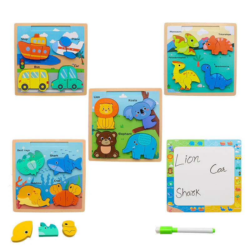 Wooden Learning Drawing Board