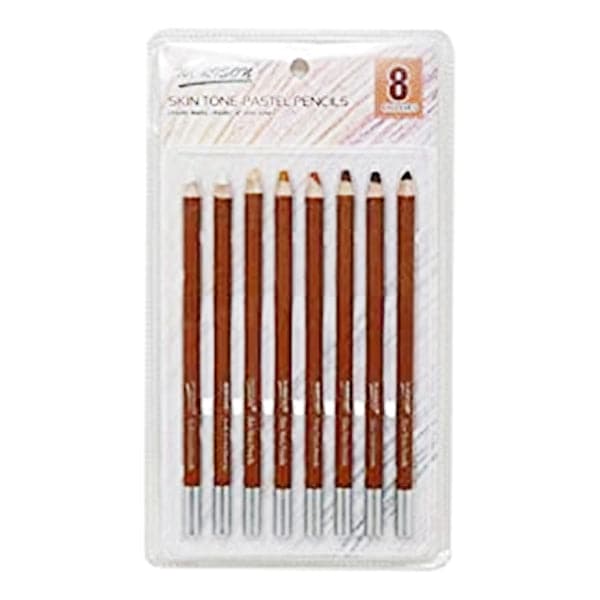 Worison Skin Tone Pastel Pecnils Set of 8