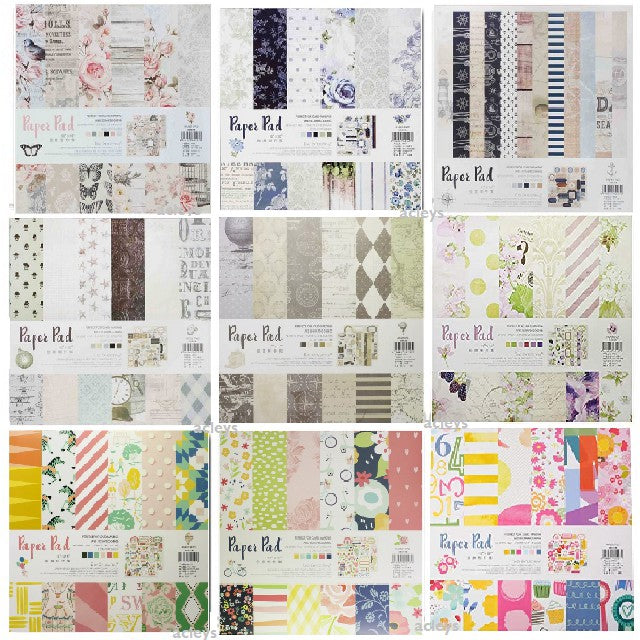 Design Paper Pack Scrapbook Pattern Paper