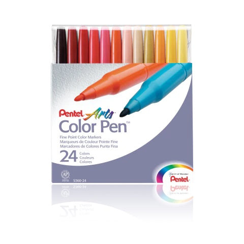 Pentel Arts Color Pen Marker Set