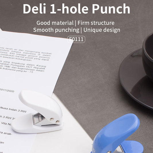 Deli One Hole Punch E0111