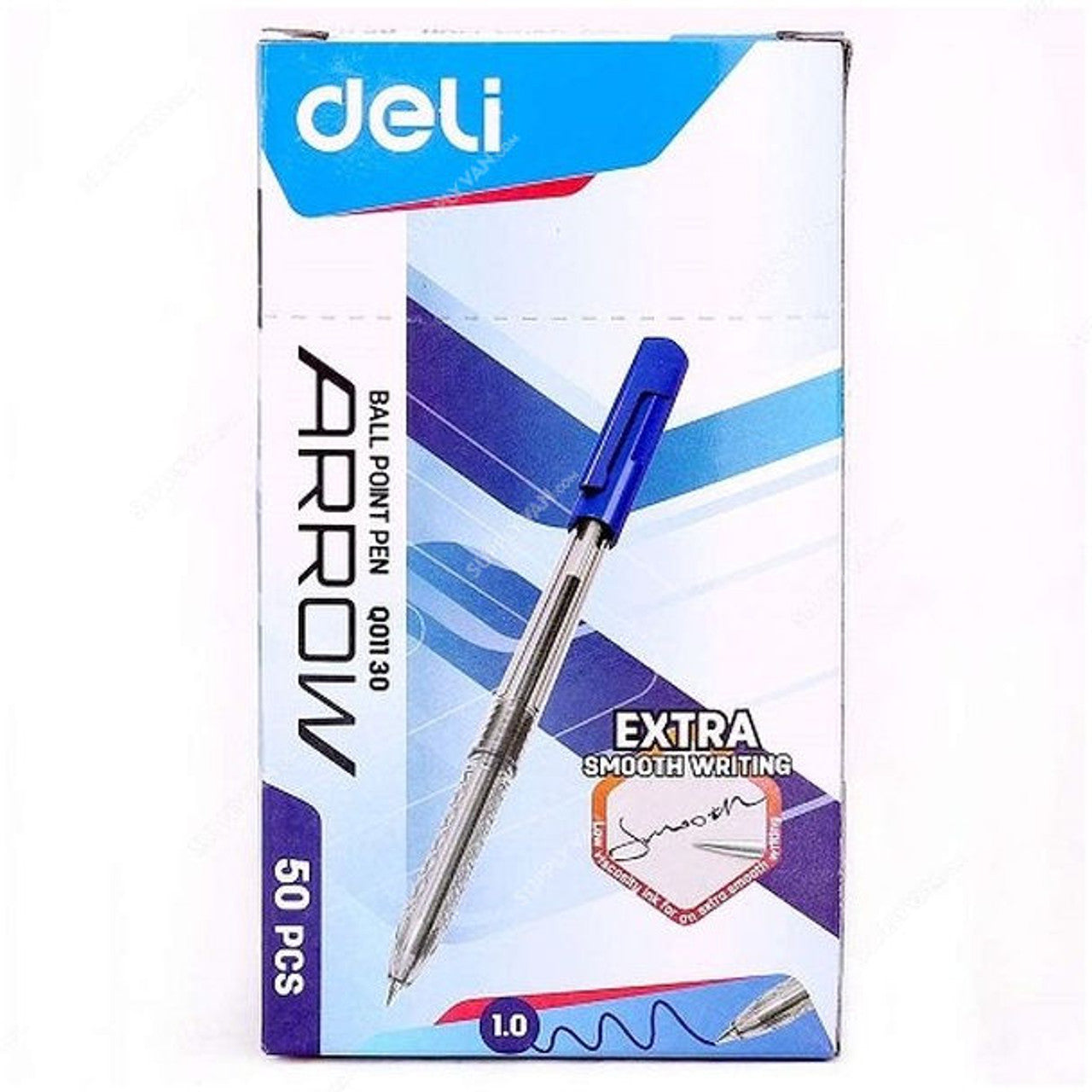 Deli EQ01130 Smooth Ballpoint Pen 1.0MM