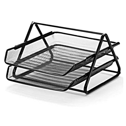 Metal Mesh Desk Organizer Set