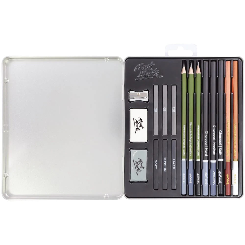 Mont Marte Signature Sketch and Draw Collection 17pc