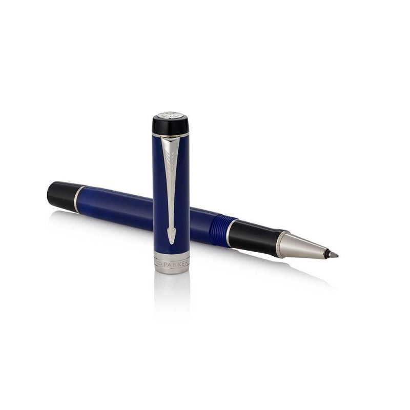 Parker Duofold International Rollerball, Classic Blue with Palladium Trim