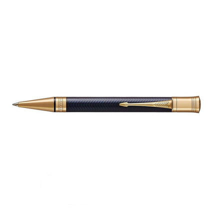 Parker Duofold Prestige Blue Chevron GT Ballpoint Pen