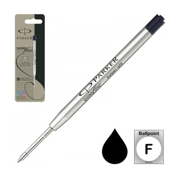 Parker Ball Point Refill Black Fine 0.8