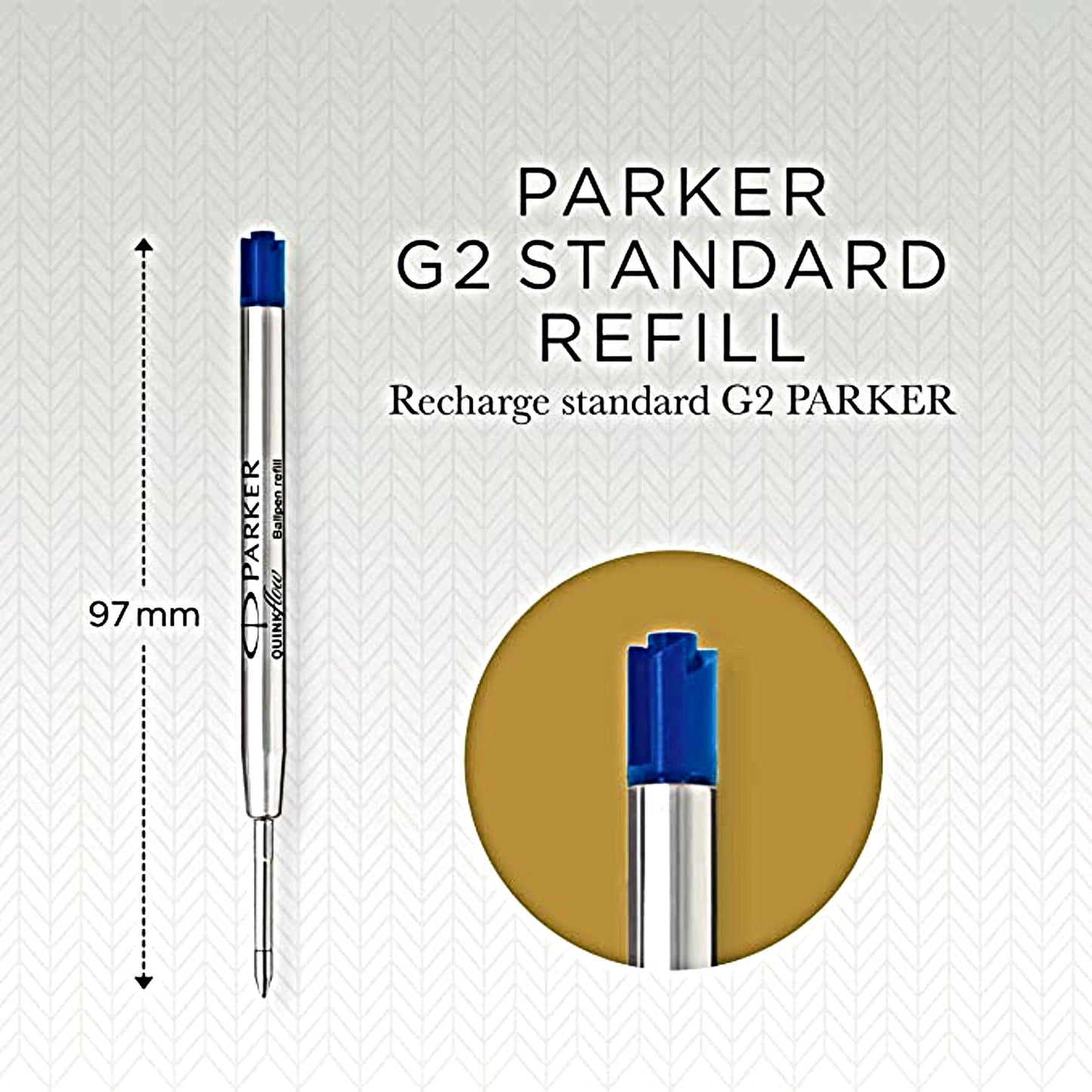 Parker Ball Point Refill Blue Medium 1.0mm