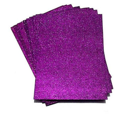 Foaming Glitter Sheets A4 Size Pack of 10