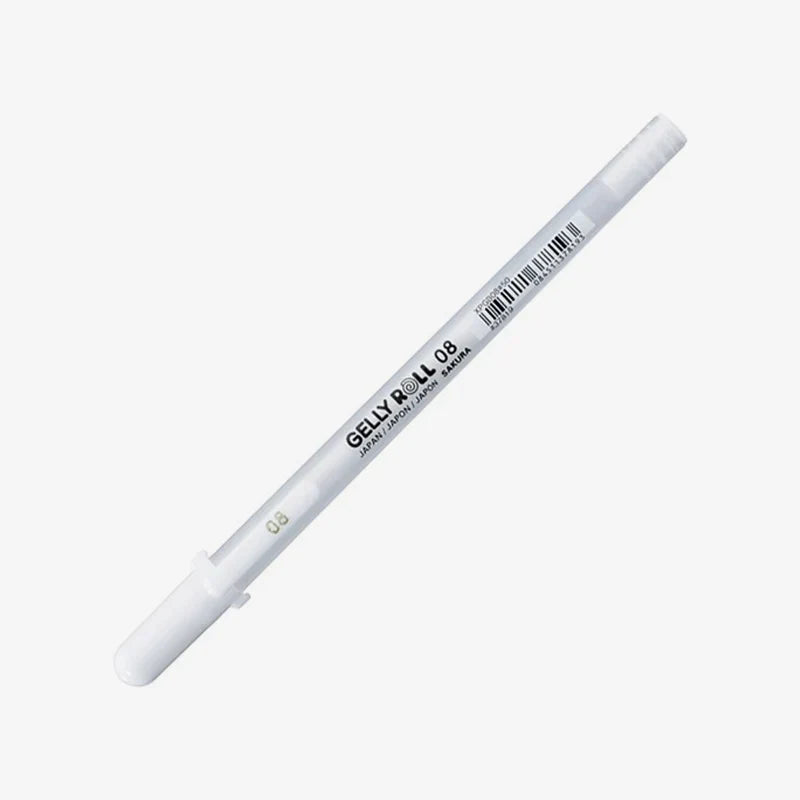 Sakura Gelly Roll White Gel Pen 0.8mm